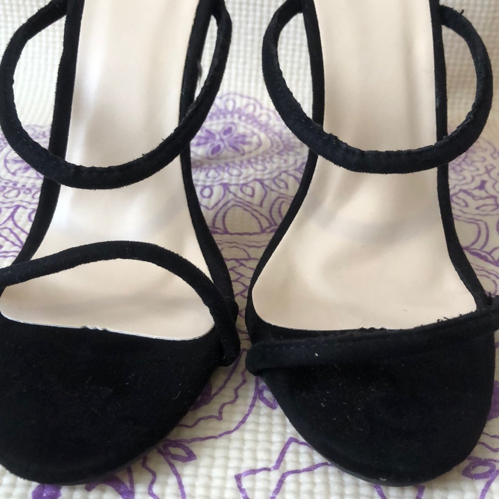 Black heels